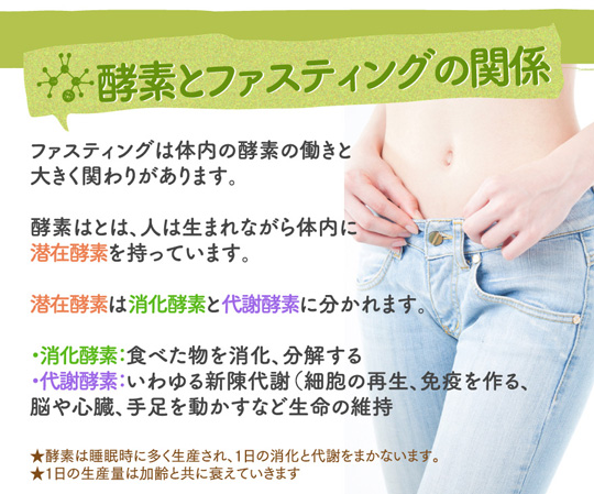 酵素とファスティングの関係