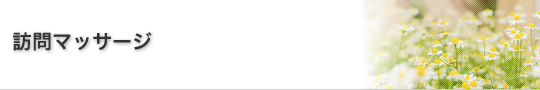 訪問マッサージ
